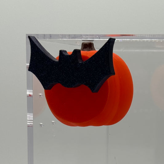 Halloween Pumpkin Jumping Spider Hide