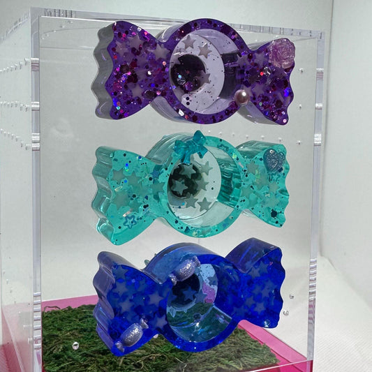 Glow in the Dark Candy Jumping Spider Hide
