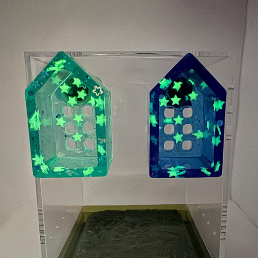 Glow In The Dark Jumping Spider House Hide